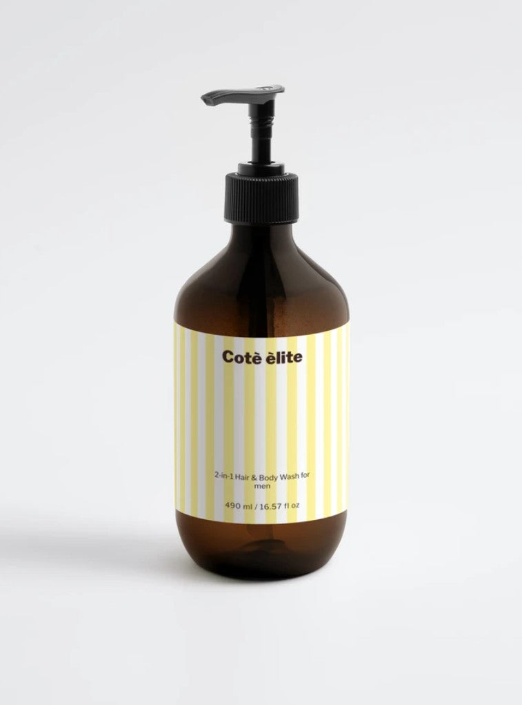 Detergente 2in1 Corpo e Capelli Uomo – Cotè èlite