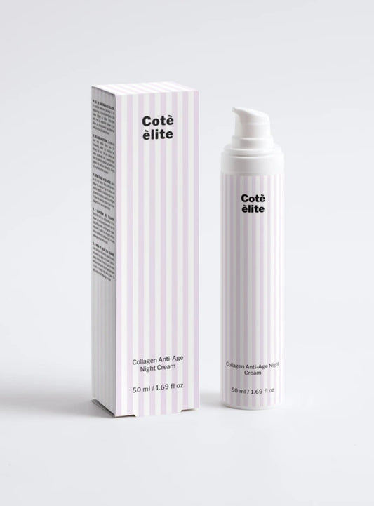 Crema Notte Anti-Età al Collagene – Cotè èlite