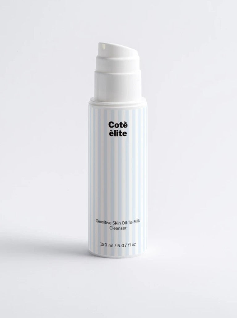 Detergente Viso Olio-Latte Pelle Sensibile – Cotè èlite