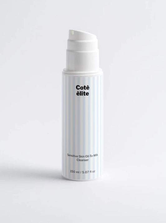 Detergente Viso Olio-Latte Pelle Sensibile – Cotè èlite