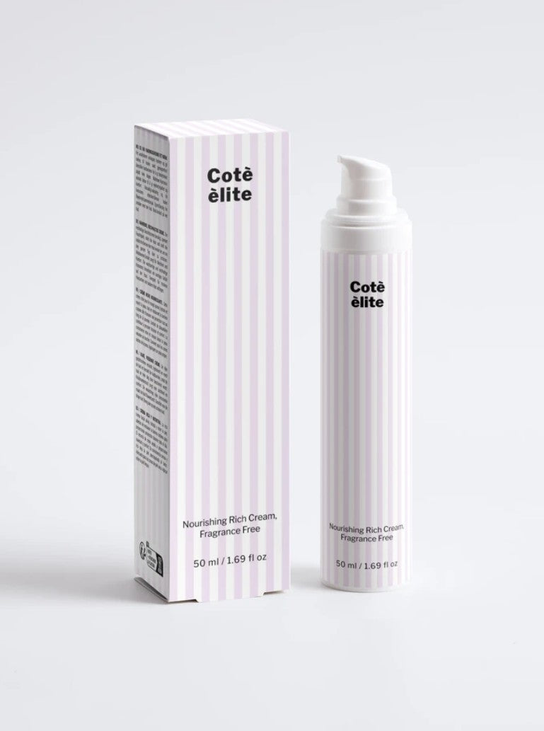 Crema Viso Nutriente Senza Profumo – Cotè èlite