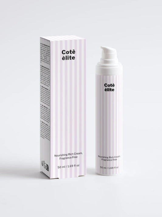 Crema Viso Nutriente Senza Profumo – Cotè èlite